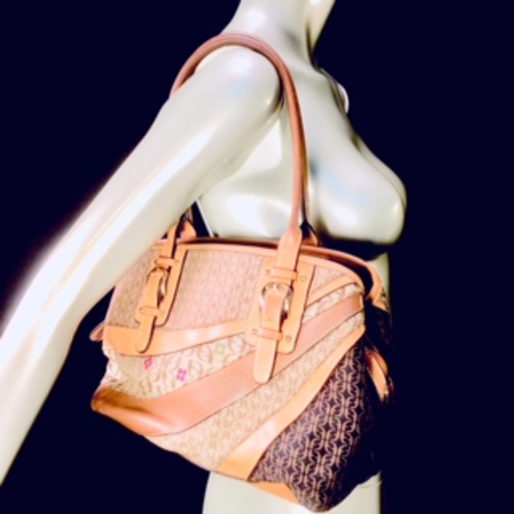 Fossil Patchwork Speedy Handbag - image 1